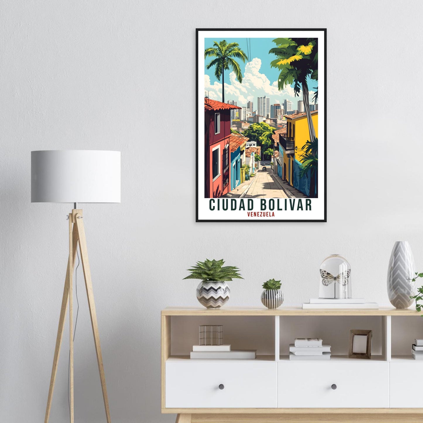 Ciudad Bolivar Travel Print Venezuela Decor Wall Art Gift Wall Hanging Art Lover Ciudad Bolivar Venezuelan Artwork Travel Poster Travel Art