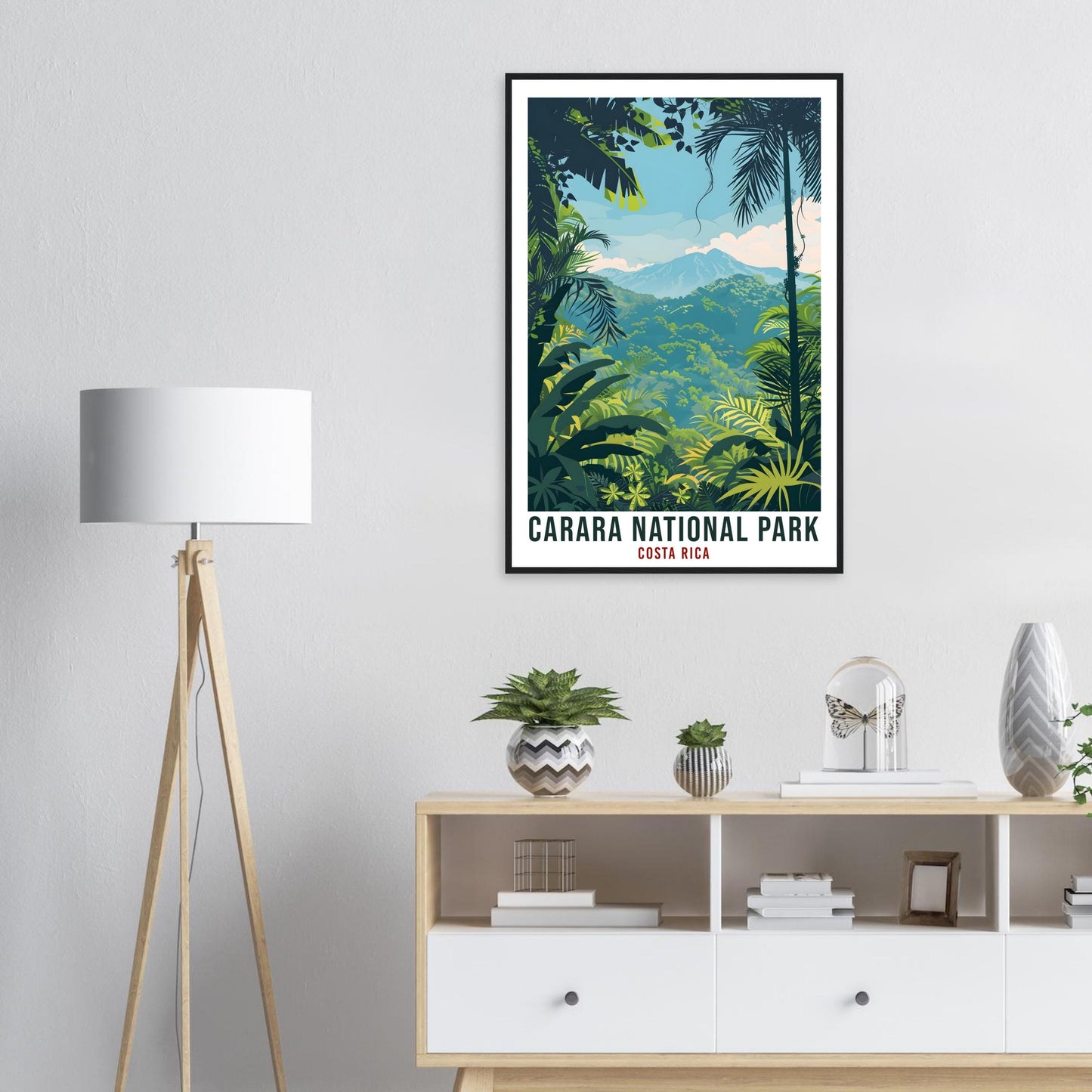 Carara National Park Costa Rica Travel Print Wall Art Wall Hanging Home Décor Carara Gift Artwork Travel Art Costa Rica City Travel Poster