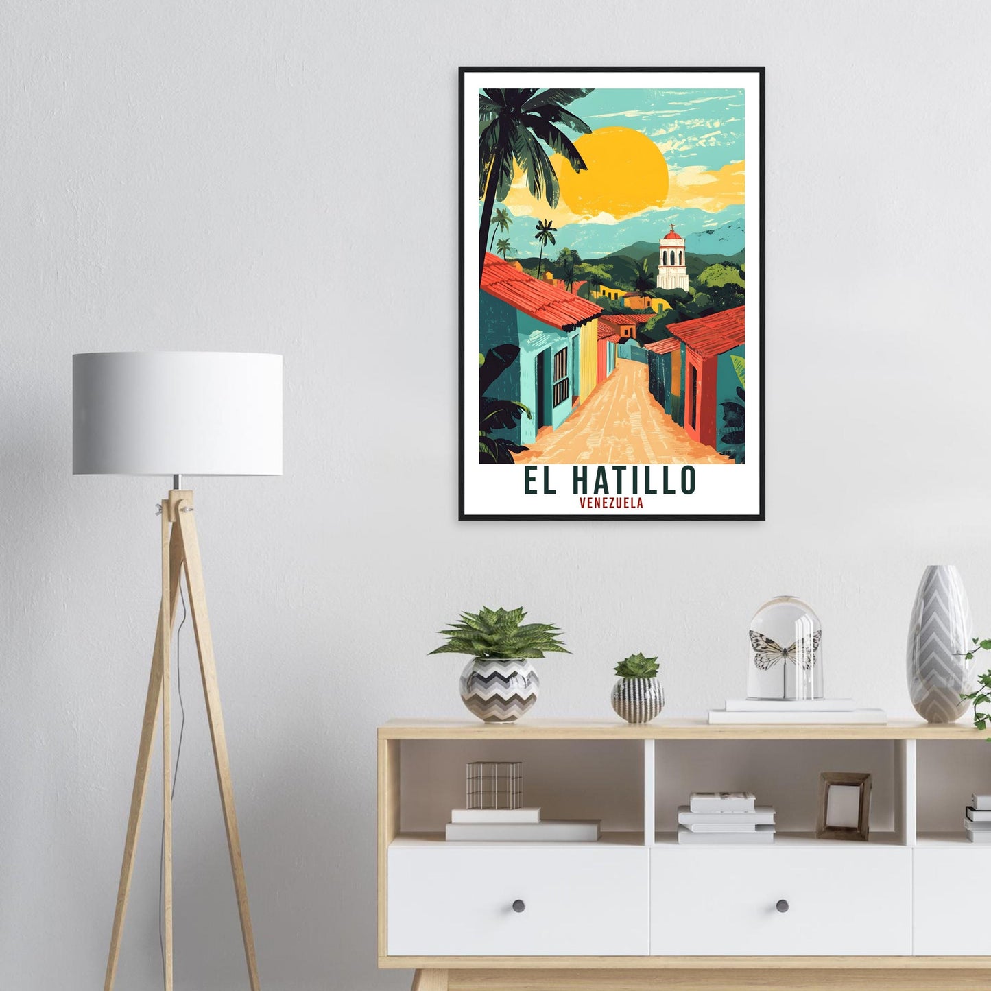 El Hatillo Travel Print Venezuela Home Decor El Hatillo Wall Art Gift Wall Hanging El Hatillo Venezuelan Artwork Travel Poster Travel Gift