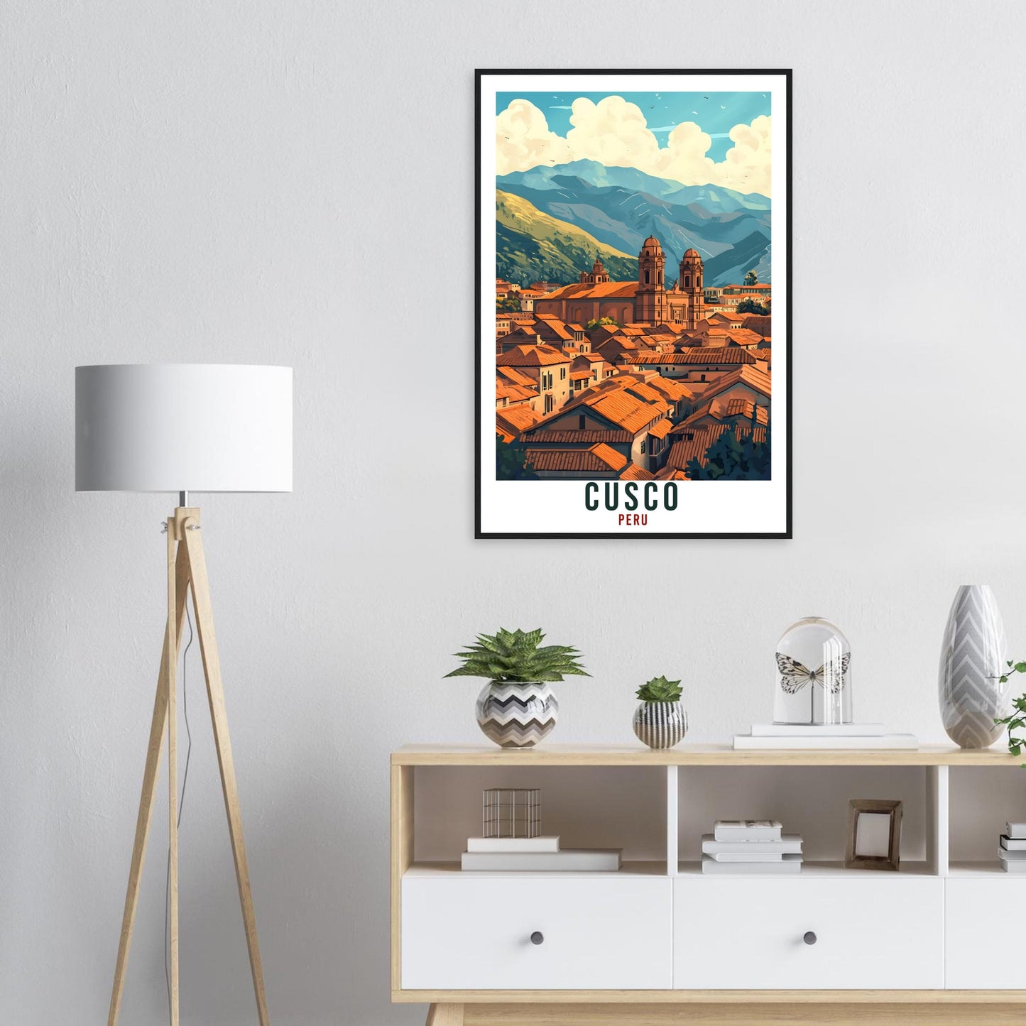 Cusco Travel Print Peru Home Decor Cusco Wall Art Gift Wall Hanging Art Lover Cusco Peruvian Artwork Travel Poster Cusco Travel Art