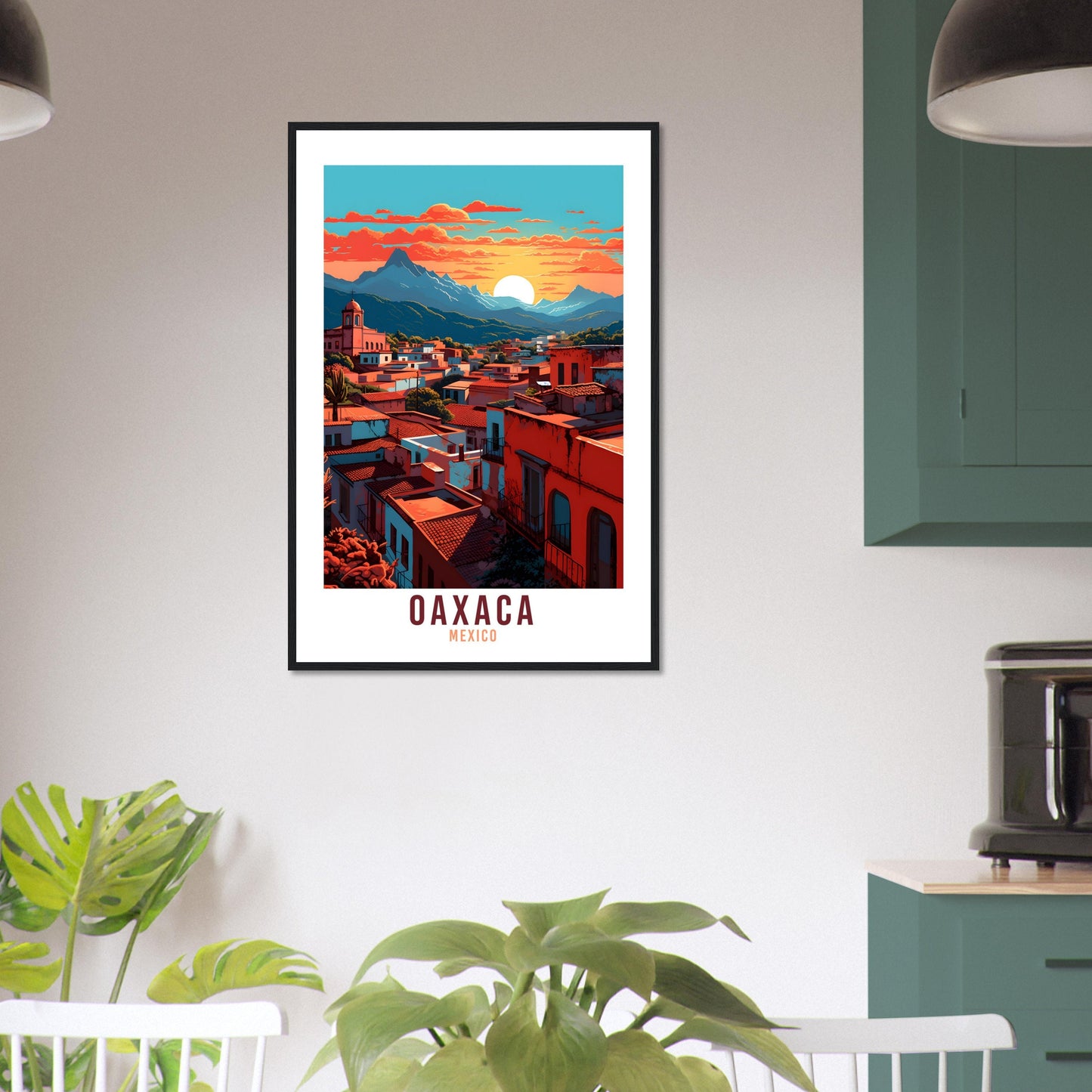 Oaxaca Travel Print Wall Art Oaxaca Mexico Wall Hanging Home Décor Oaxaca Gift Art Lovers Mexico Art Lover Gift Print Oaxaca Mexico Print