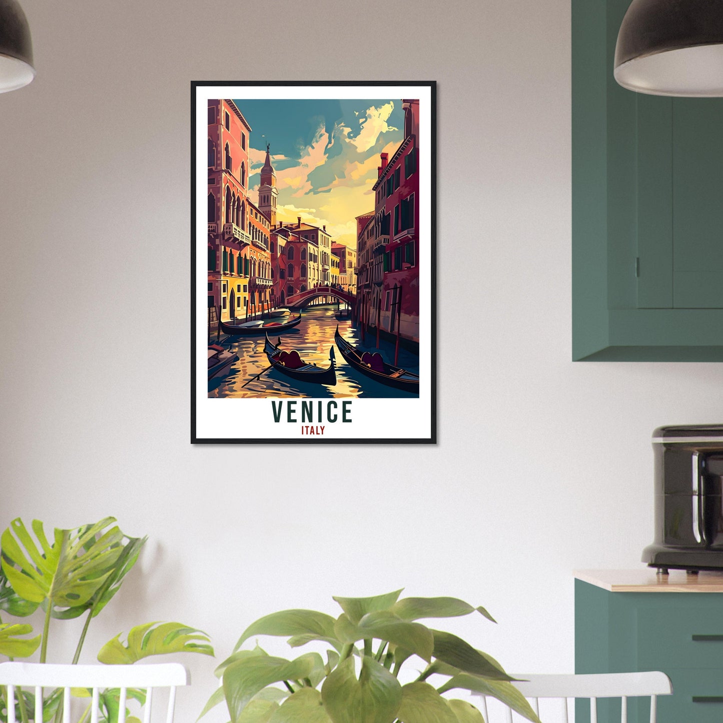 Venice Travel Print Wall Art Venice Italy Wall Hanging Artwork Venice Art Gifts Venice Travel Poster Italy Home Decor Art Lovers Gift