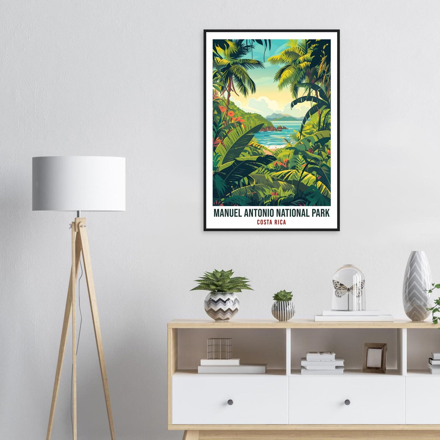 Manuel Antonio National Park Costa Rica Travel Print Wall Art Wall Hanging Manuel Antonio Park Artwork Travel Costa Rica City Travel Poster