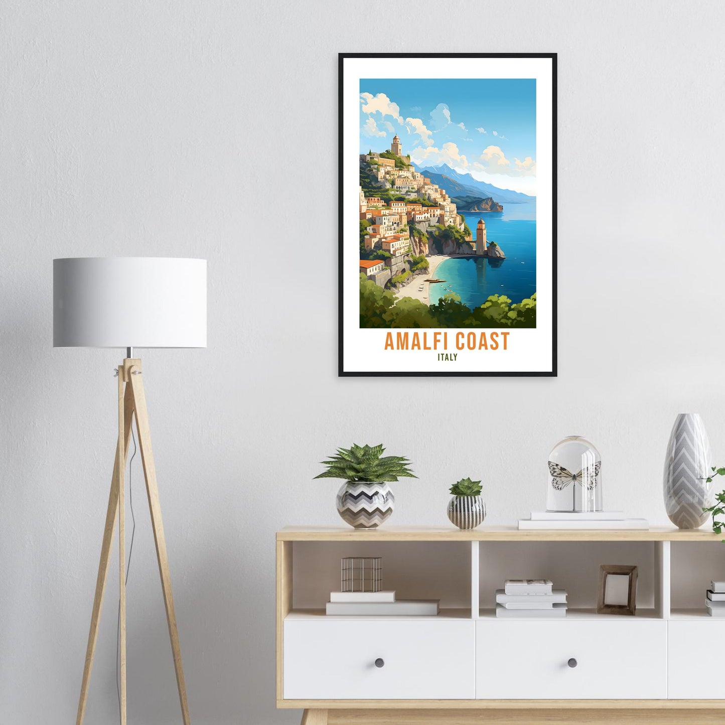 Amalfi Coast Travel Print Wall Art Amalfi Italy Wall Hanging Home Decor Amalfi Gift Art Lovers Wall Art Print Amalfi Italy Art Amalfi Art