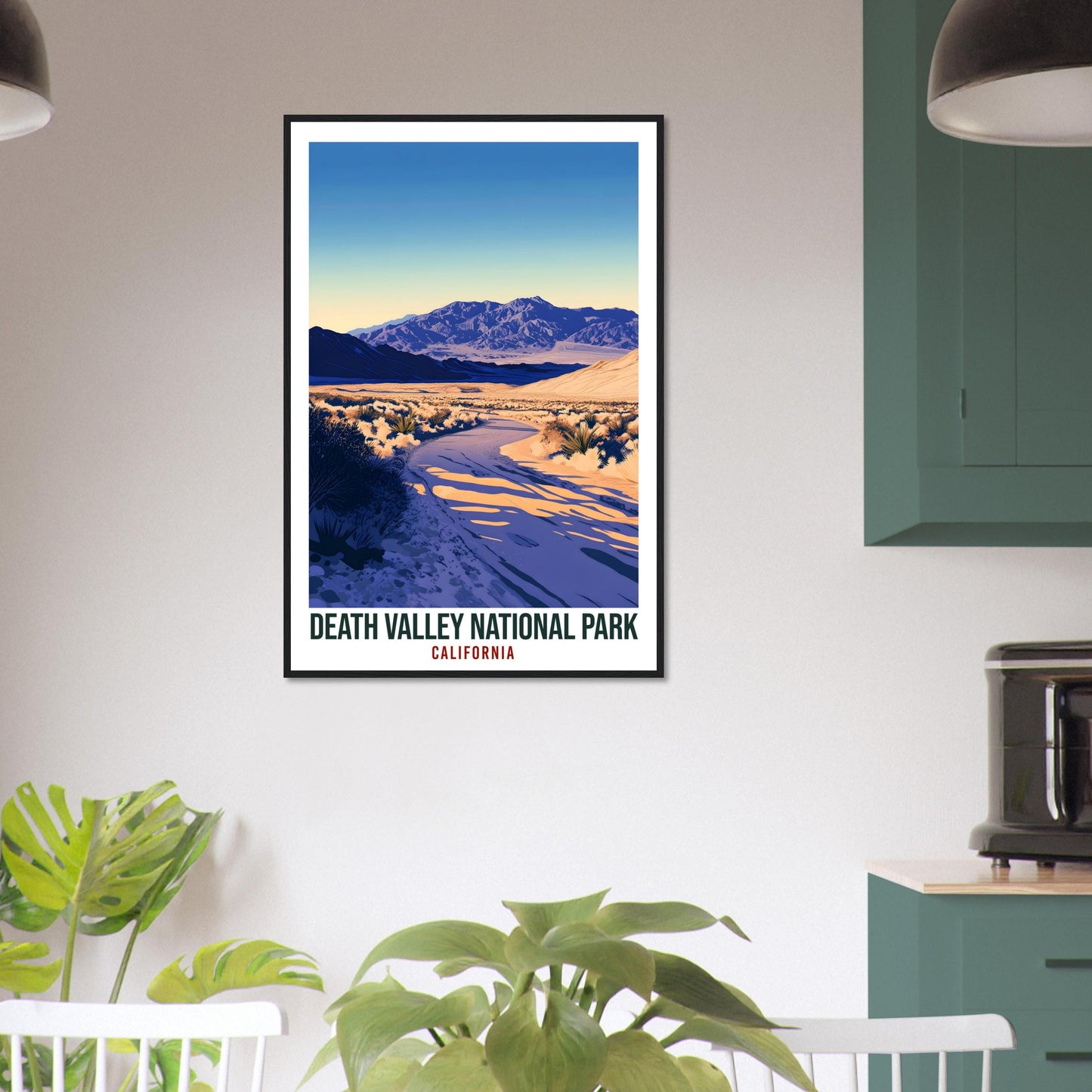 Death Valley National Park California USA Travel Print Wall Art Wall Hanging Décor Death Valley Gift Travel Art USA Artwork Travel Poster