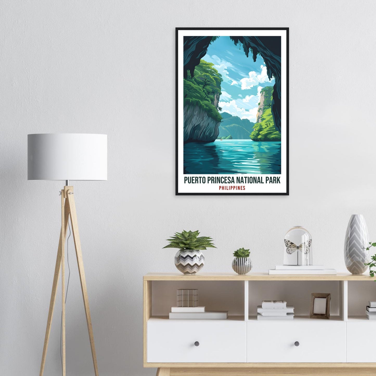 Puerto Princesa National Park Philippines Travel Print Wall Art Wall Hanging Décor Puerto Princesa Gift Artwork Travel Art Travel Poster