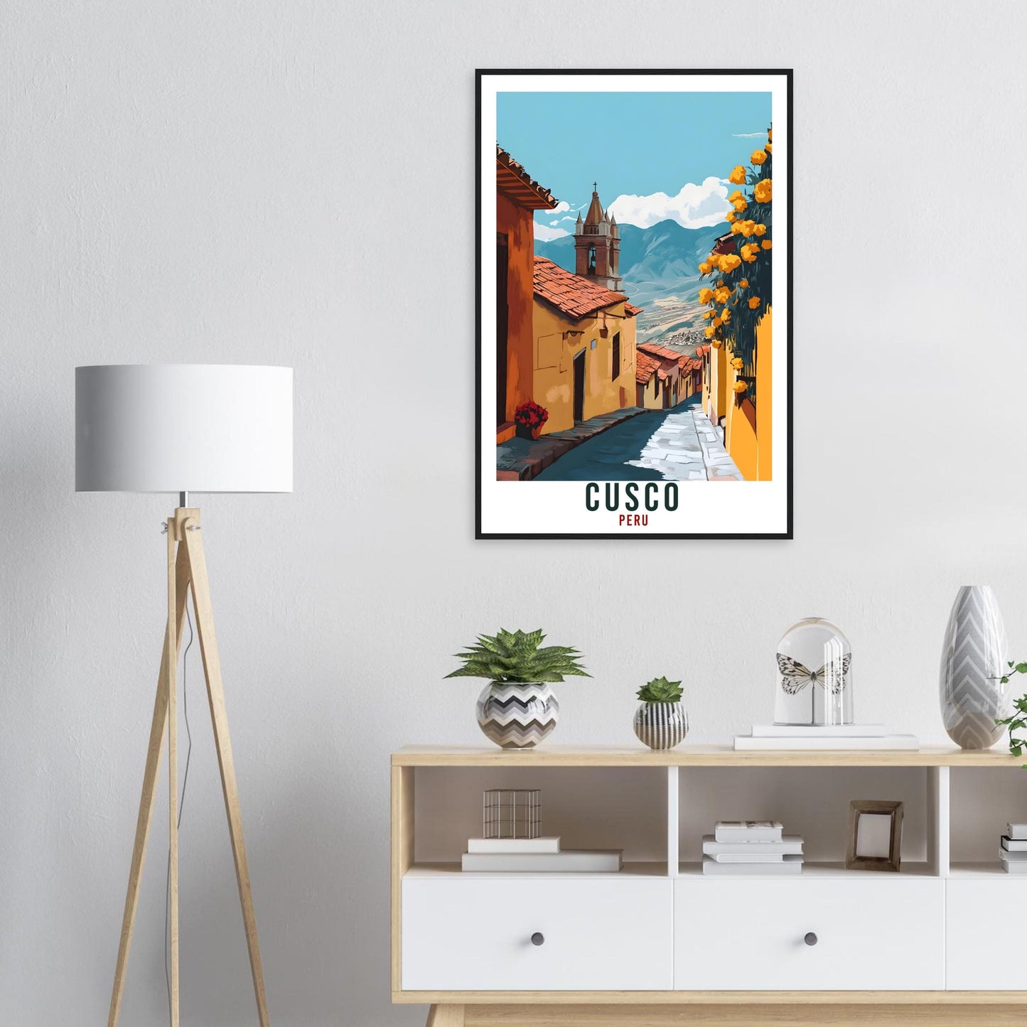 Cusco Travel Poster Peru Home Decor Cusco Wall Art Gift Wall Hanging Art Lover Cusco Peruvian Artwork Travel Print Peru Cusco Travel Art