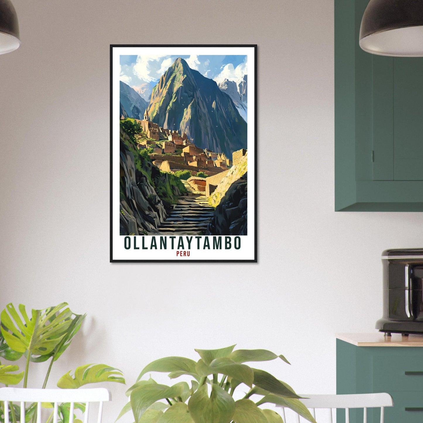 Ollantaytambo Travel Print Peru Home Decor Wall Art Gift Wall Hanging Art Lover Ollantaytambo Peruvian Artwork Travel Poster Travel Art
