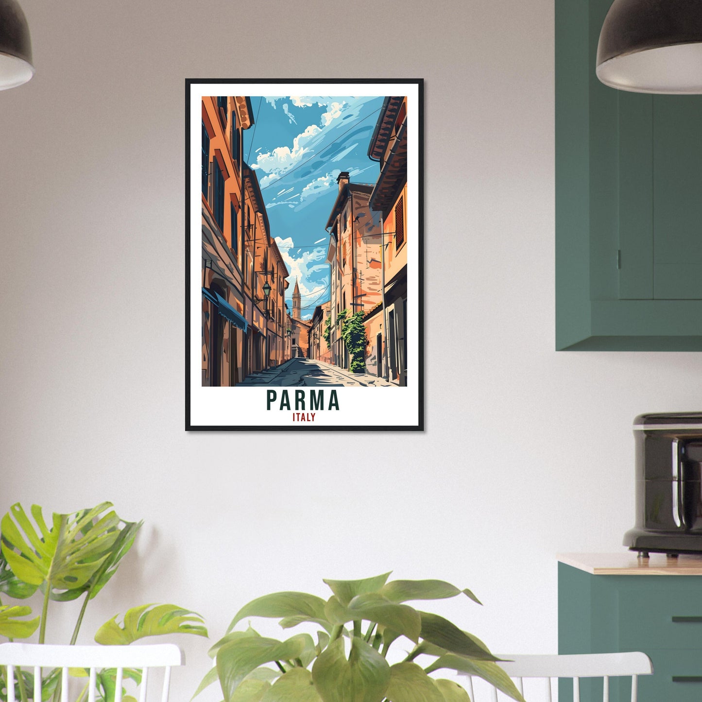 Parma Travel Print Italy Wall Art Parma Wall Hanging Home Living Décor Parma Gift Art Lovers Gift Italy Artwork Gift Italian Travel Poster