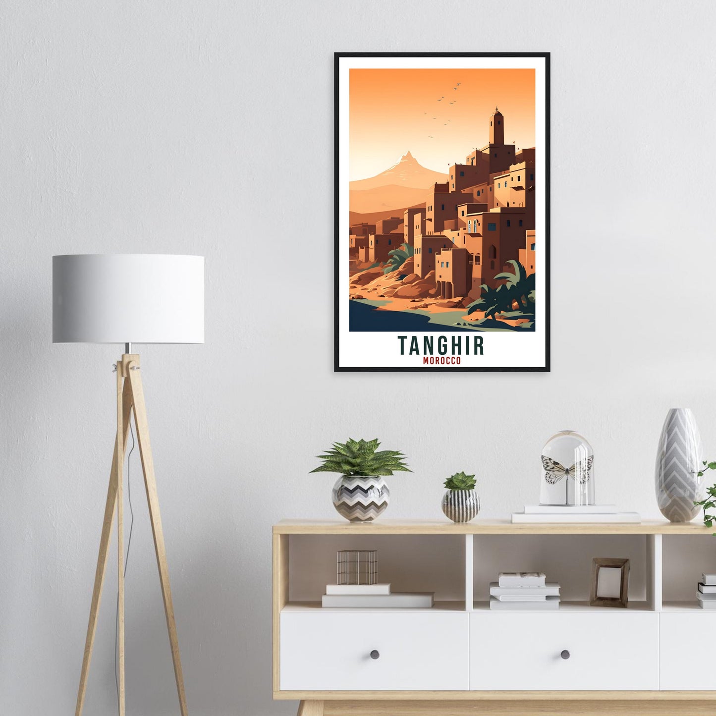 Tanghir Morocco Travel Print Wall Art Wall Hanging Home Décor Tanghir Gift Art Lovers Morocco Artwork Gift Print African Landmark Poster