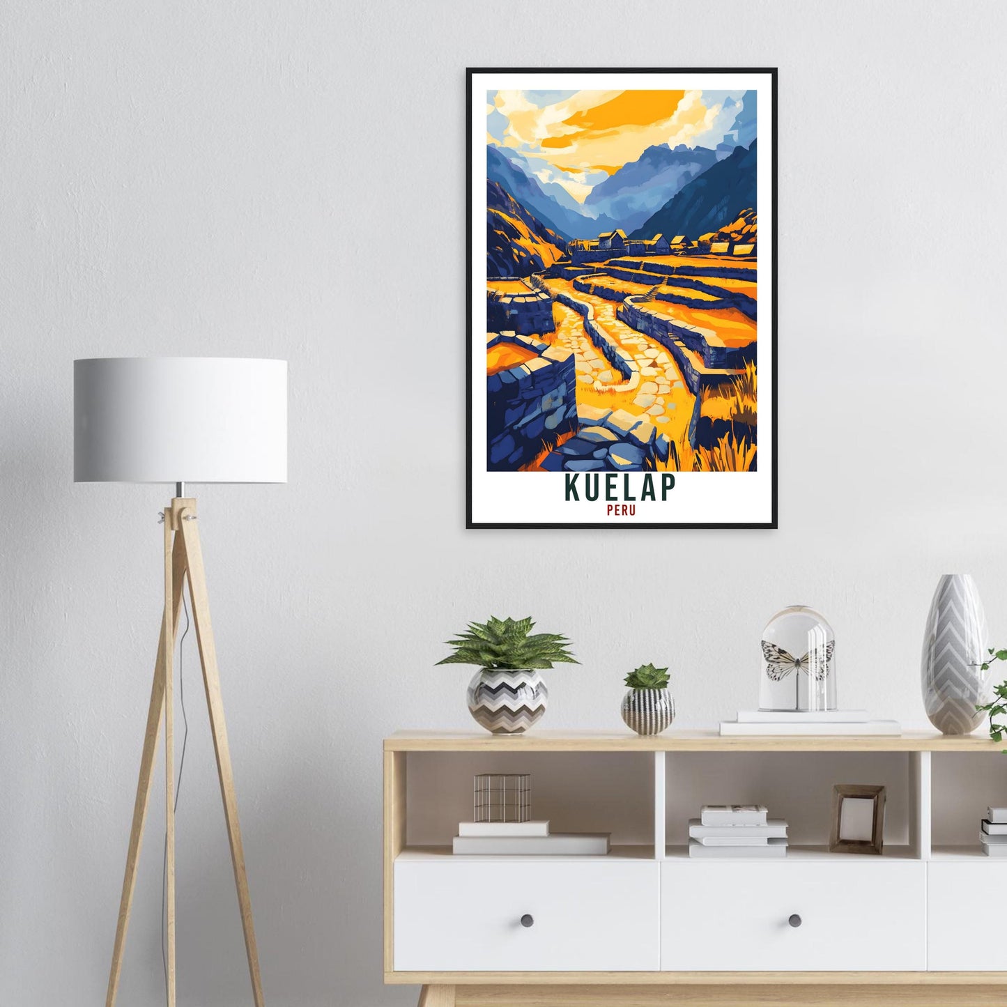 Kuelap Travel Print Peru Home Decor Kuelap Wall Art Gift Wall Hanging Art Lover Kuelap Peruvian Artwork Travel Poster Kuelap Peru Travel Art