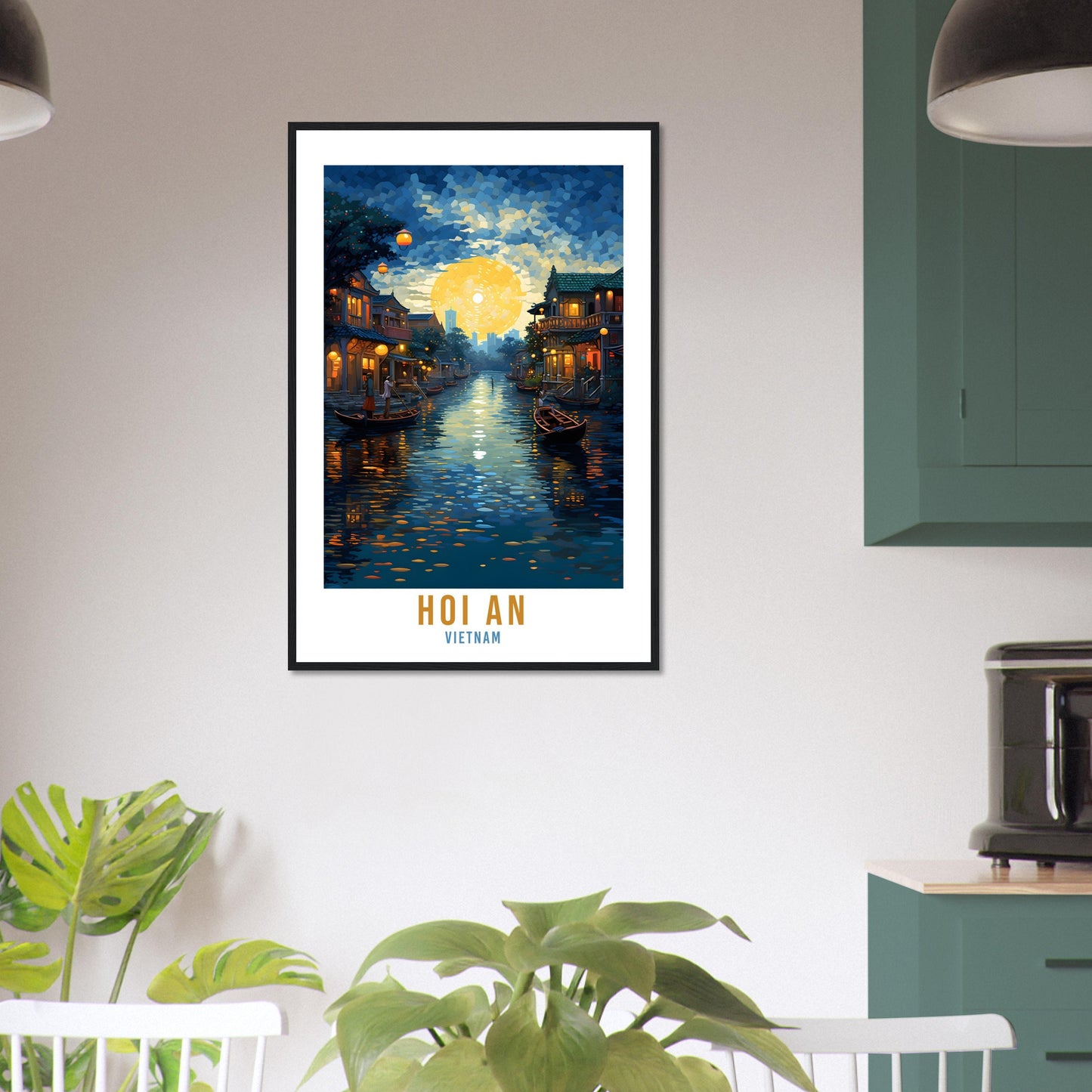 Hoi An Vietnam Travel Print Wall Art Hoi An Wall Hanging Home Décor Hoi An Gift Art Lovers Vietnam Art Lover Gift Print Hoi An Vietnam Print