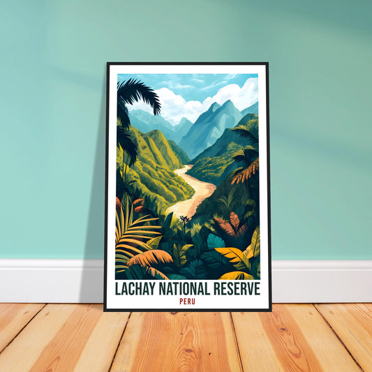 Lachay National Reserve Travel Print Peru Home Decor Wall Art Gift Wall Hanging Art Lover Lachay Peruvian Artwork Travel Poster Travel Art