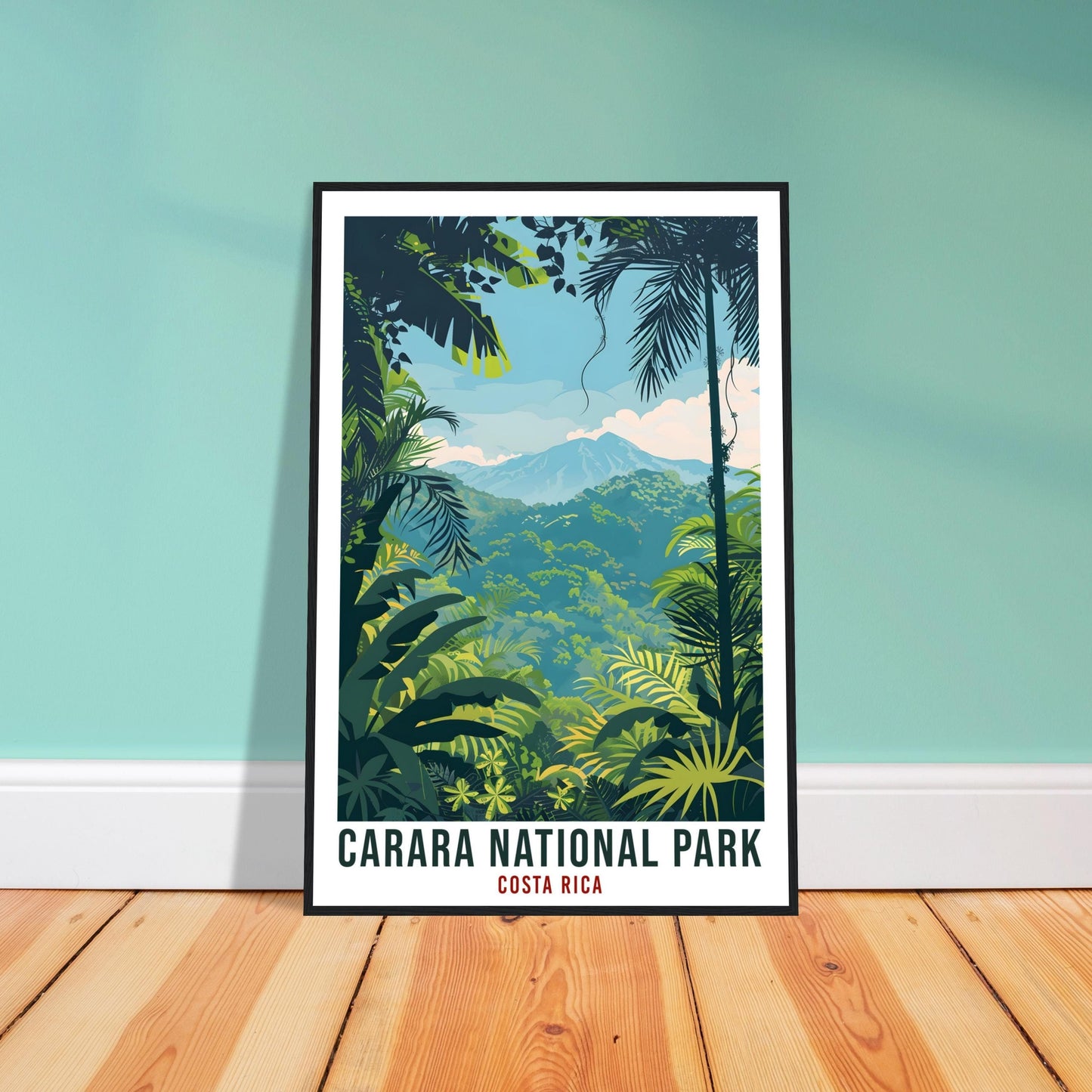 Carara National Park Costa Rica Travel Print Wall Art Wall Hanging Home Décor Carara Gift Artwork Travel Art Costa Rica City Travel Poster