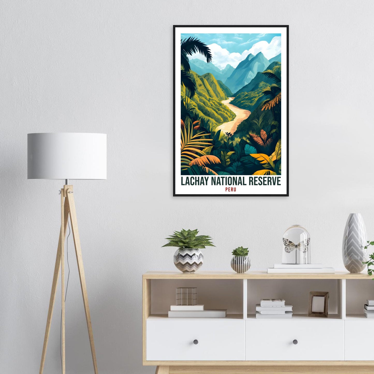 Lachay National Reserve Travel Print Peru Home Decor Wall Art Gift Wall Hanging Art Lover Lachay Peruvian Artwork Travel Poster Travel Art