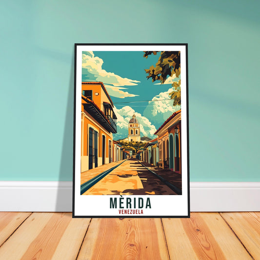 Merida Travel Print Venezuela Home Decor Merida Wall Art Gift Wall Hanging Art Lover Merida Venezuelan Artwork Travel Poster Travel Art