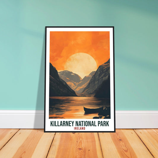 Killarney National Park Travel Print Ireland Decor Wall Art Gift Wall Hanging Art Lover Killarney Irish Artwork Travel Poster Ireland Travel