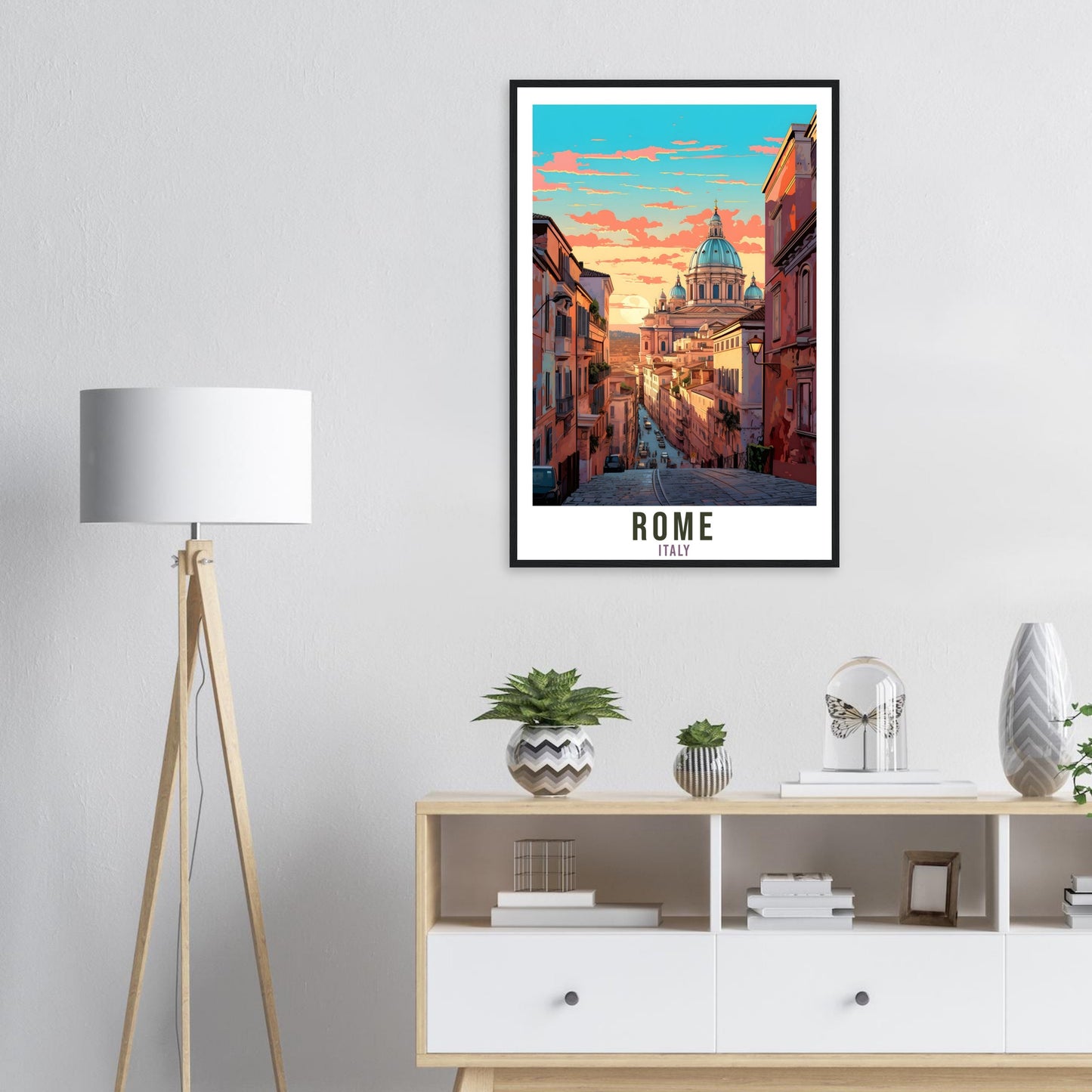 Rome Italy Travel Print Wall Art Rome Wall Hanging Home Décor Rome Gift Art Lovers Italy Wall Hanging Gift Print Rome City Print Italian