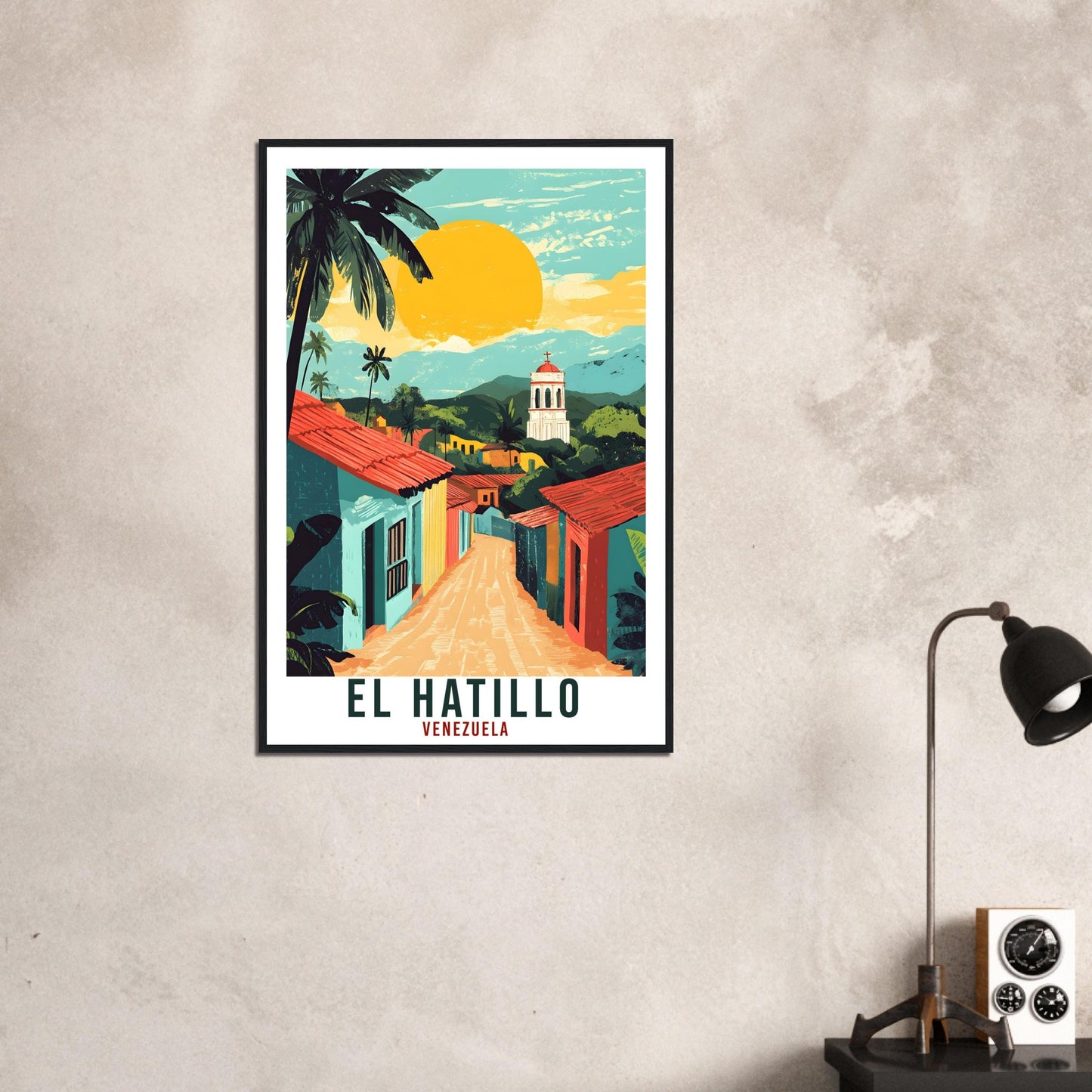 El Hatillo Travel Print Venezuela Home Decor El Hatillo Wall Art Gift Wall Hanging El Hatillo Venezuelan Artwork Travel Poster Travel Gift
