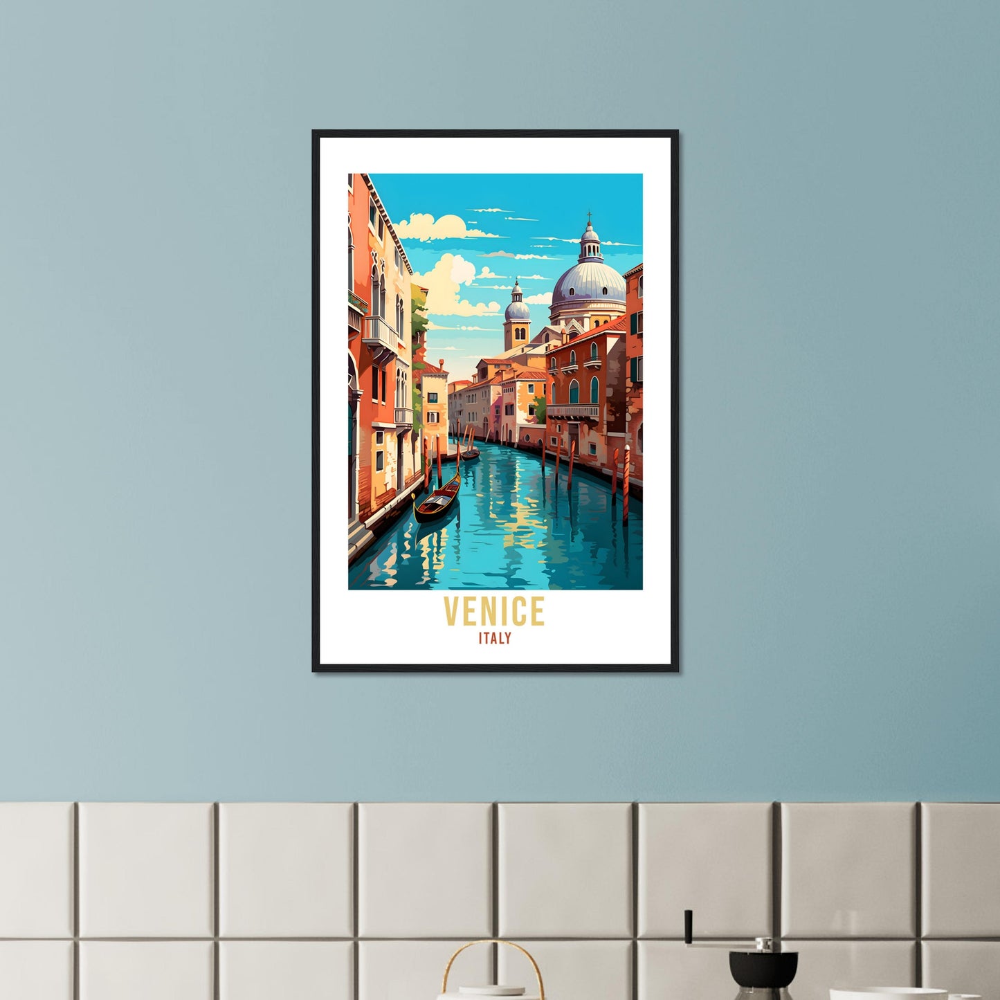 Venice Travel Print Wall Art Venice Wall Hanging Italy Gift Venice Holiday Print Art Print Venice Travel Gift Travel Poster Venice City Art