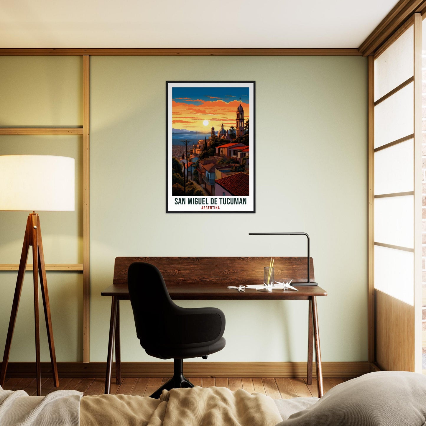 San Miguel De Tucuman Travel Print Wall Art Tucuman Argentina City Landscape Artwork Tucuman Art Gifts Tucuman Travel Poster Argentinian Art
