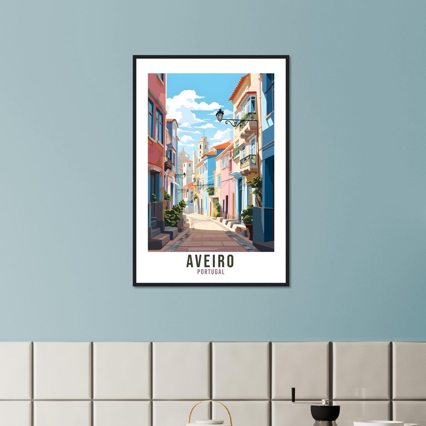 Aveiro Travel Print Wall Art Aveiro Wall Hanging Portugal Gift Aveiro Wall Art Print Art Print Aveiro Travel Gift Aveiro Travel Poster