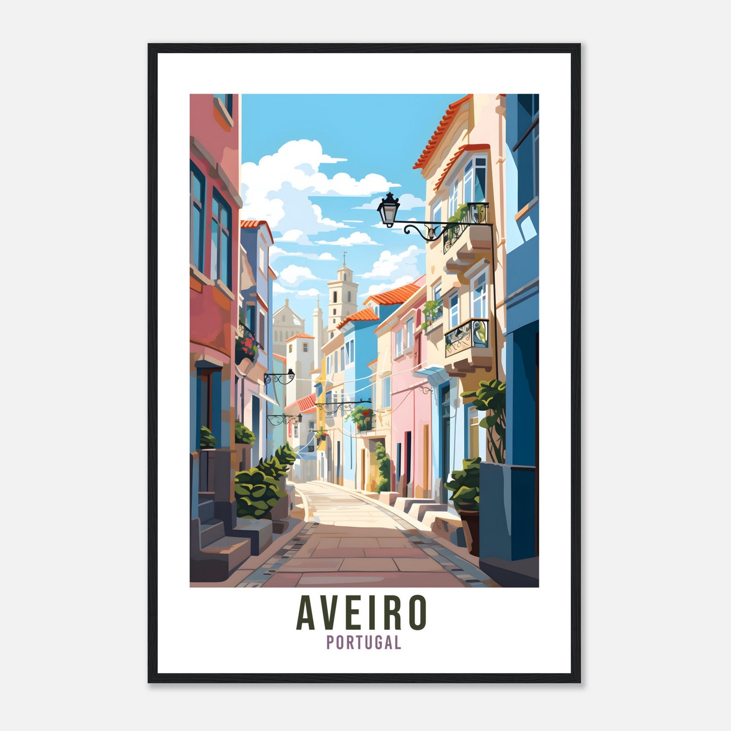 Aveiro Travel Print Wall Art Aveiro Wall Hanging Portugal Gift Aveiro Wall Art Print Art Print Aveiro Travel Gift Aveiro Travel Poster