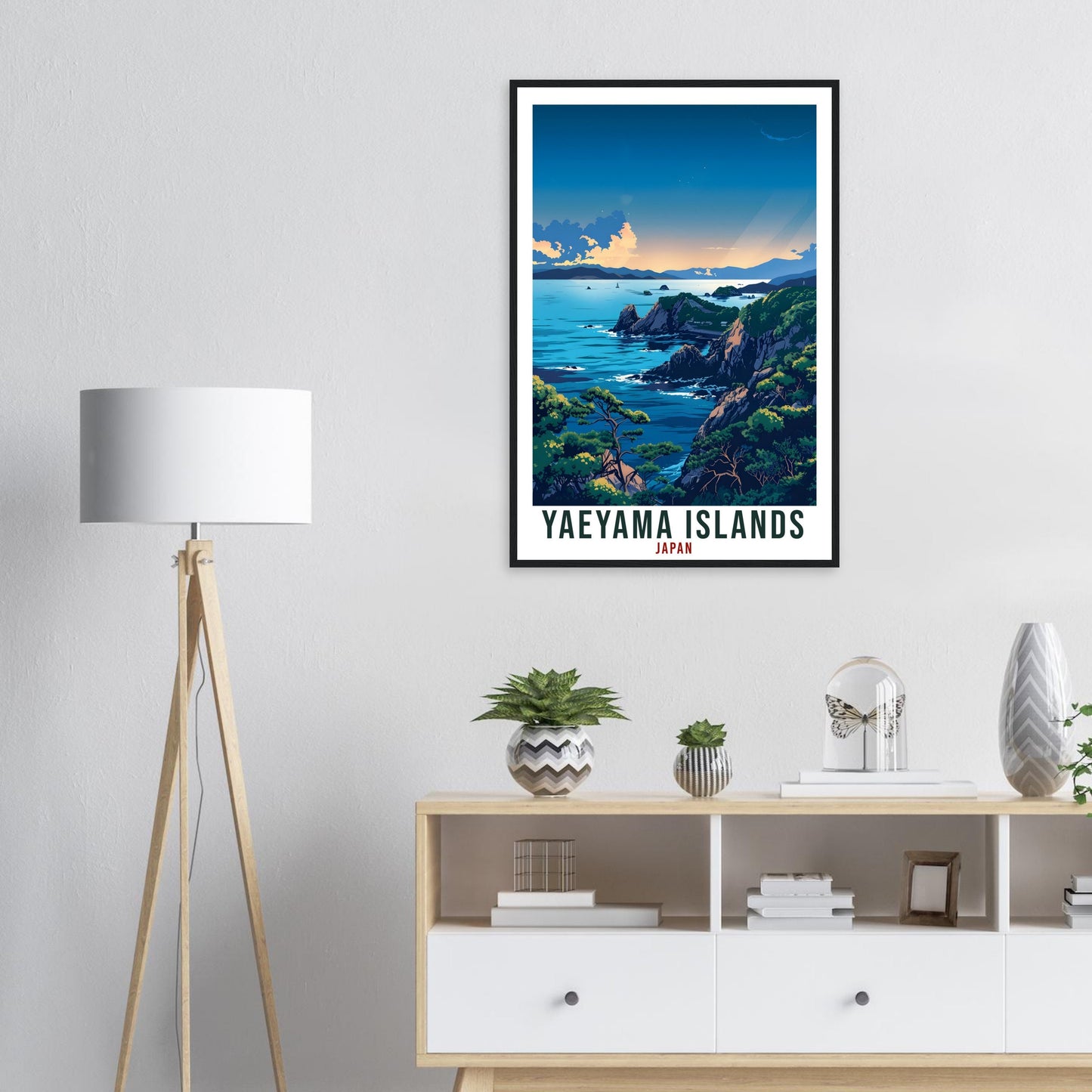 Yaeyama Islands Travel Print Japan Home Decoration Wall Art Gift Wall Hanging Art Lover Japanese Artwork Japan Yaeyama Islands Travel Poster