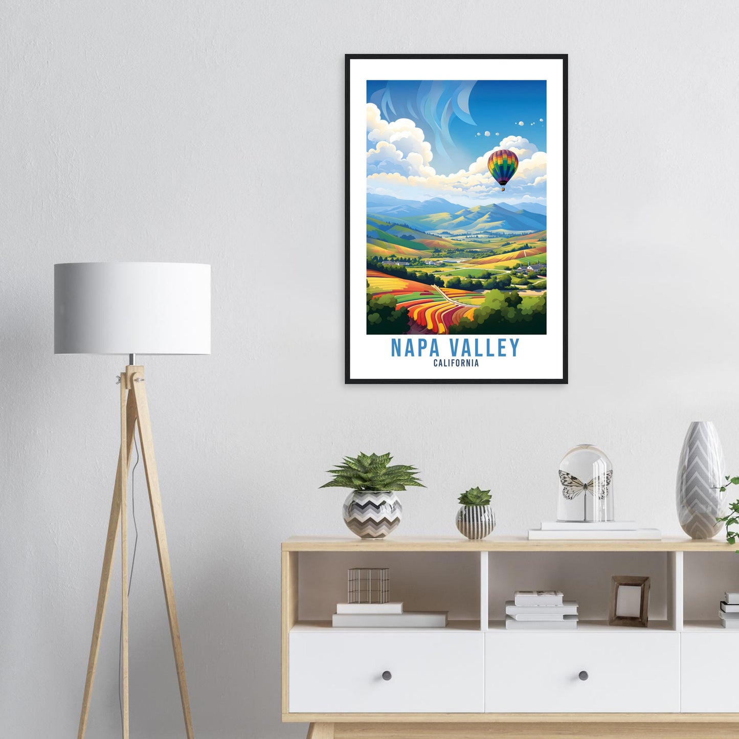 Napa Valley Vineyards Travel Print Napa Valley Wall Art Wall Hanging Napa Valley Gift Travel Poster California Art Lover Gift Napa Valley