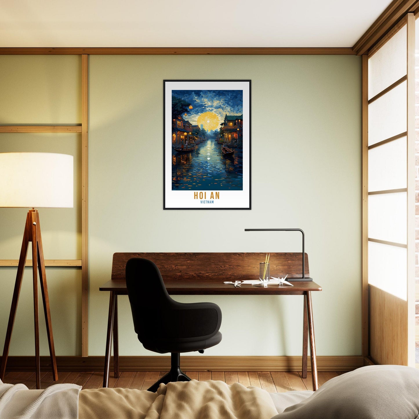Hoi An Vietnam Travel Print Wall Art Hoi An Wall Hanging Home Décor Hoi An Gift Art Lovers Vietnam Art Lover Gift Print Hoi An Vietnam Print