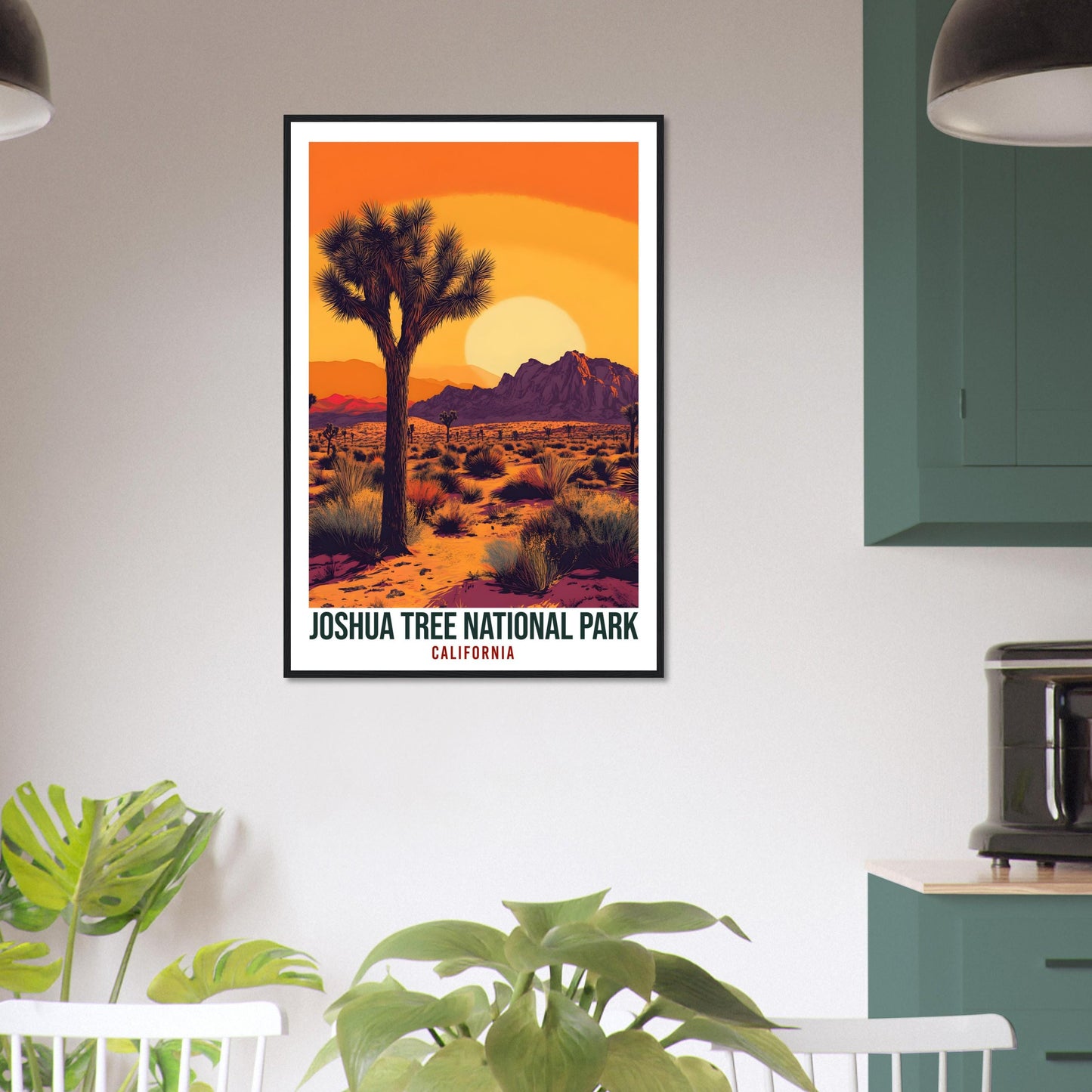 Joshua Tree National Park California USA Travel Print Wall Art Wall Hanging Home Décor Joshua Tree Gift Travel Art USA Artwork Travel Poster
