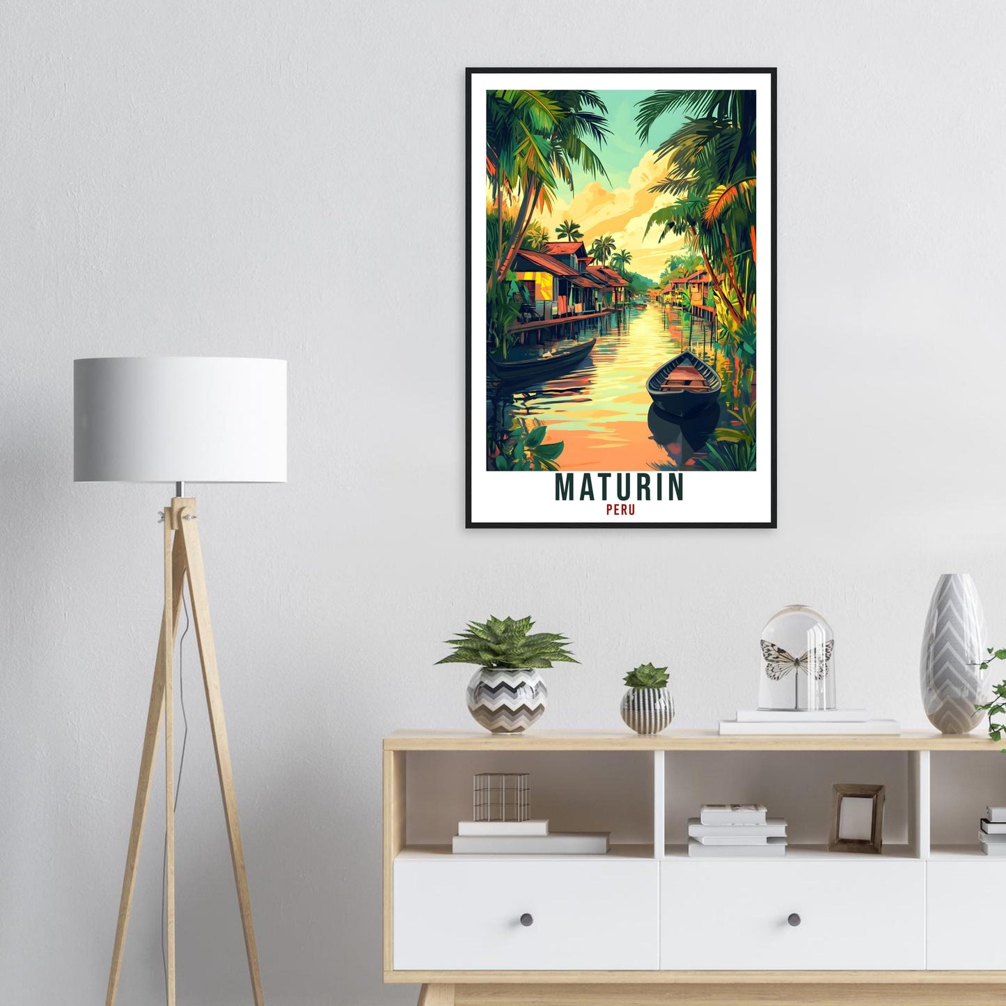 Maturin Travel Print Peru Home Decor Maturin Wall Art Gift Wall Hanging Art Lover Maturin Peruvian Artwork Travel Poster Travel Art Peru