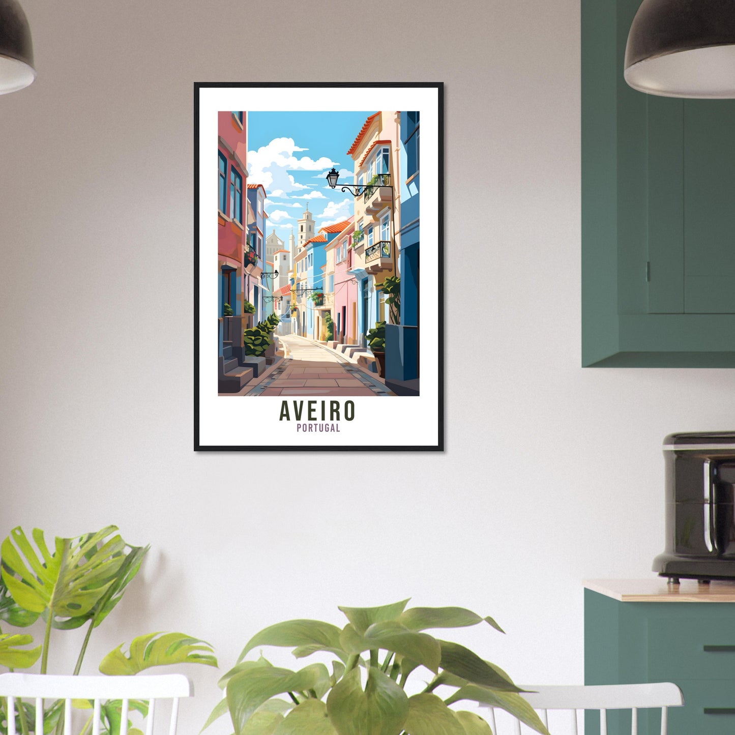 Aveiro Travel Print Wall Art Aveiro Wall Hanging Portugal Gift Aveiro Wall Art Print Art Print Aveiro Travel Gift Aveiro Travel Poster