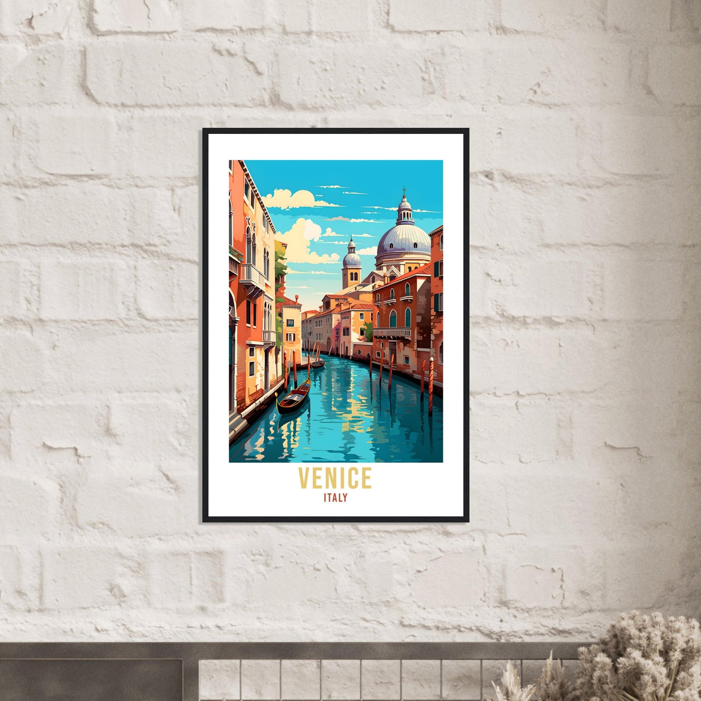 Venice Travel Print Wall Art Venice Wall Hanging Italy Gift Venice Holiday Print Art Print Venice Travel Gift Travel Poster Venice City Art