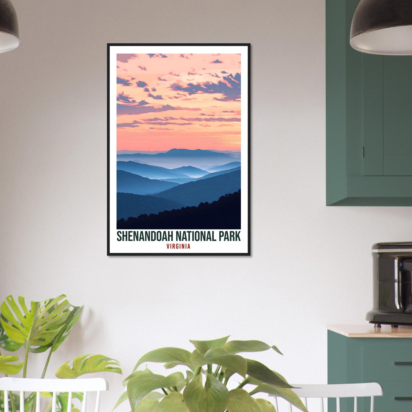 Shenandoah National Park Virginia USA Travel Print Wall Art Wall Hanging Home Décor Shenandoah Gift Travel Art USA Artwork Travel Poster