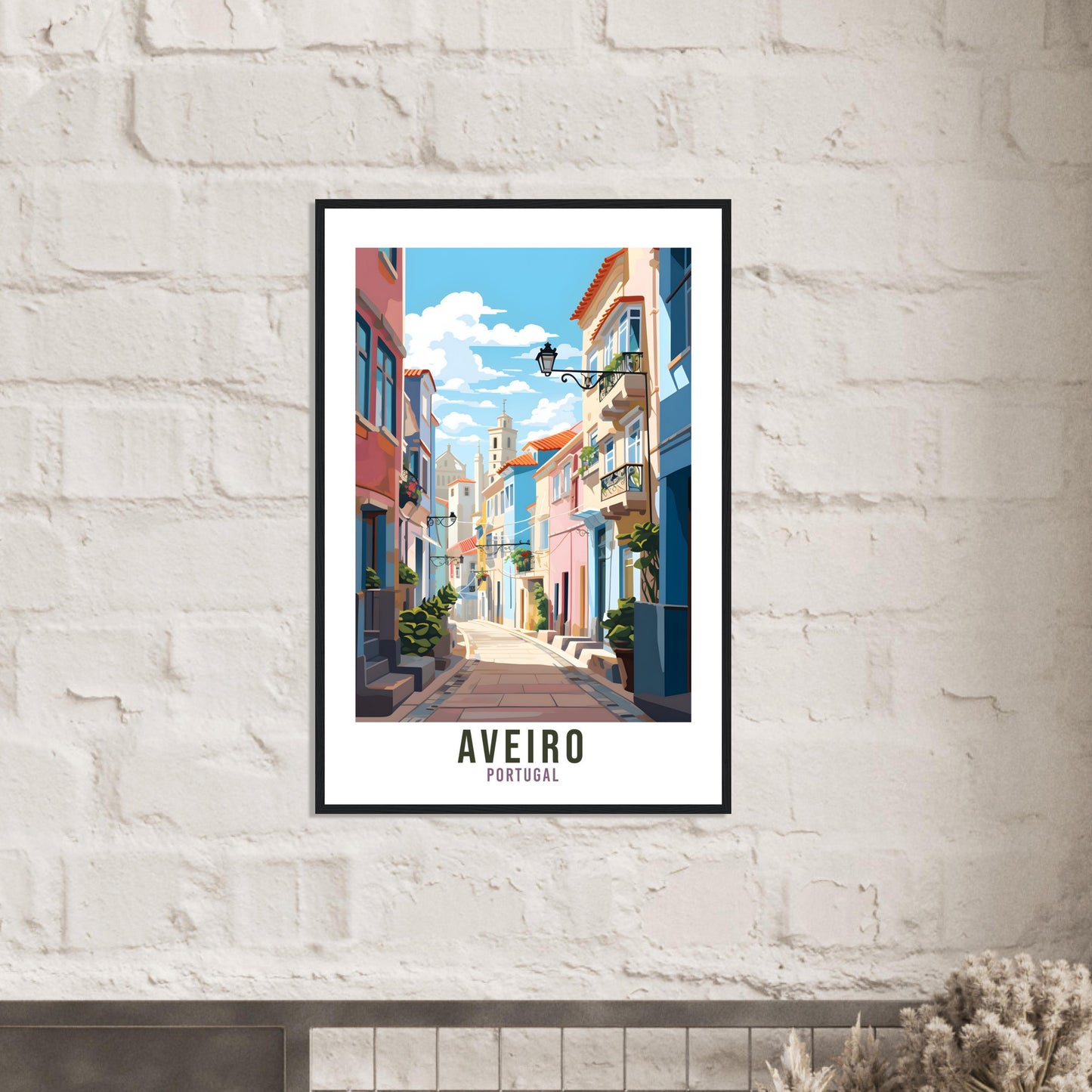 Aveiro Travel Print Wall Art Aveiro Wall Hanging Portugal Gift Aveiro Wall Art Print Art Print Aveiro Travel Gift Aveiro Travel Poster
