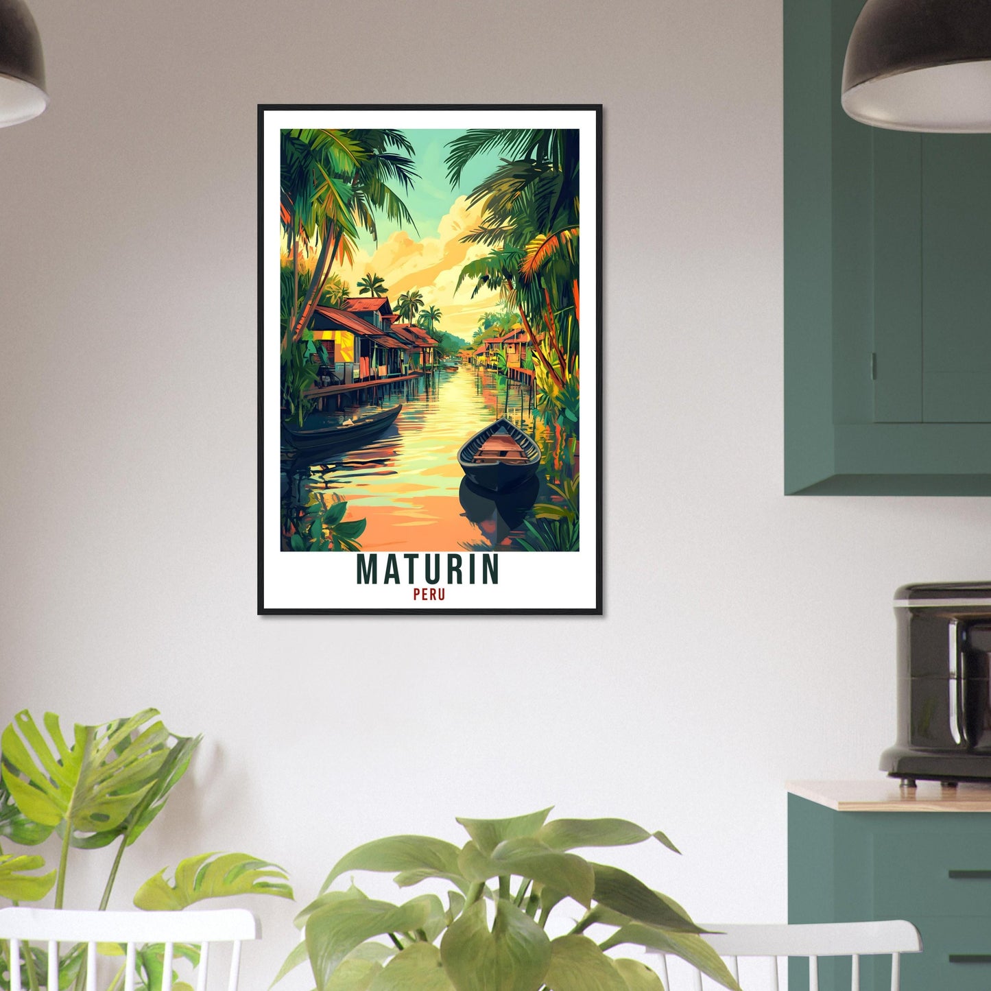 Maturin Travel Print Peru Home Decor Maturin Wall Art Gift Wall Hanging Art Lover Maturin Peruvian Artwork Travel Poster Travel Art Peru