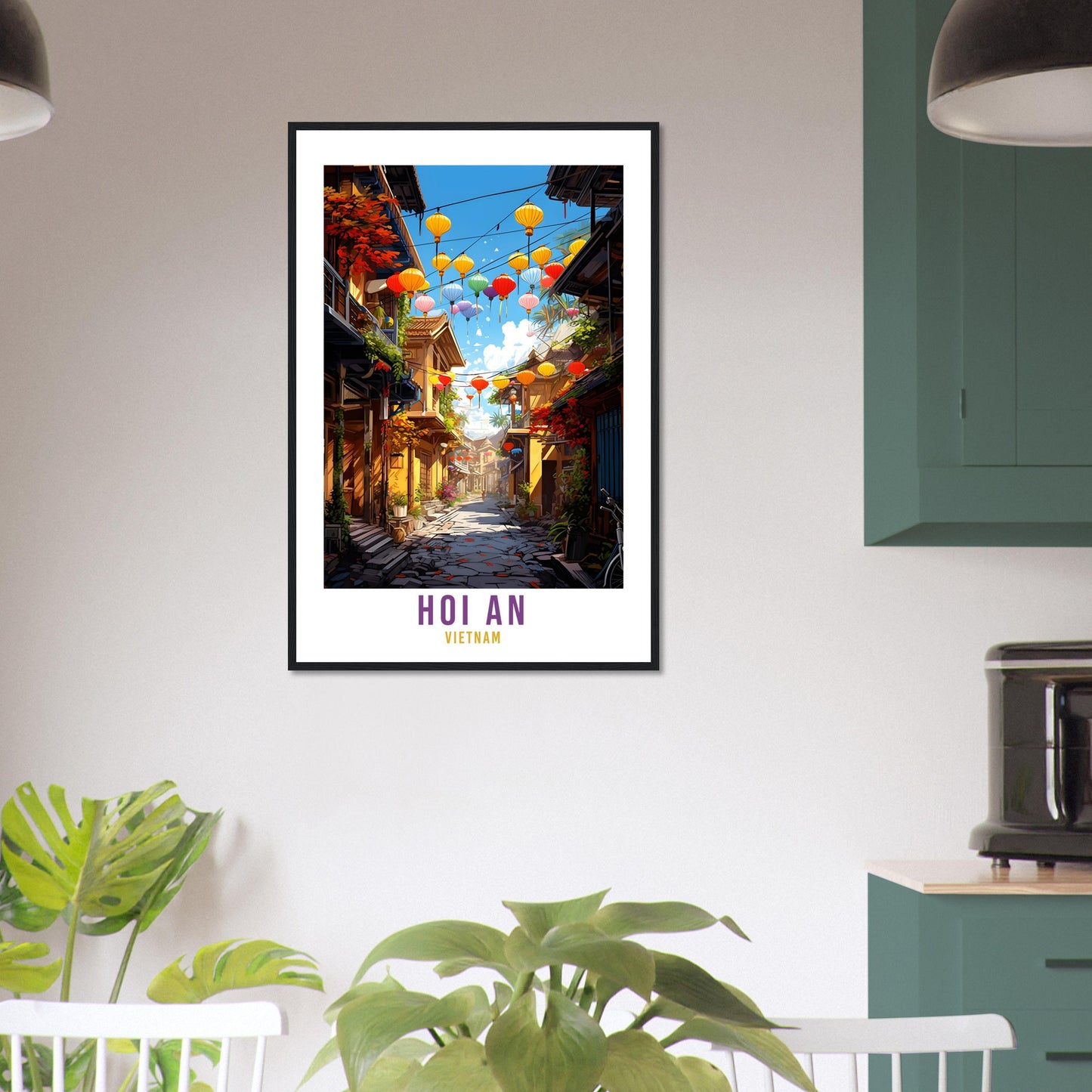 Hoi An Vietnam Travel Print Wall Art Hoi An Wall Hanging Vietnam Gift Holiday Print Hoi An Art Print Vietnam Travel Poster Landscape Print