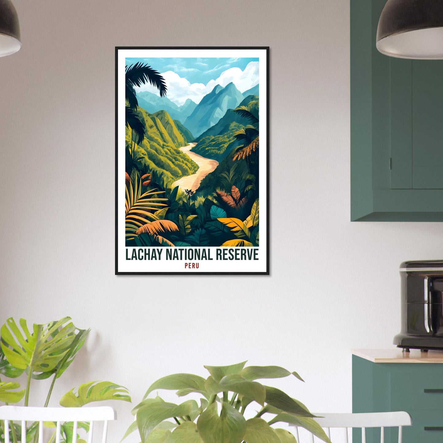 Lachay National Reserve Travel Print Peru Home Decor Wall Art Gift Wall Hanging Art Lover Lachay Peruvian Artwork Travel Poster Travel Art