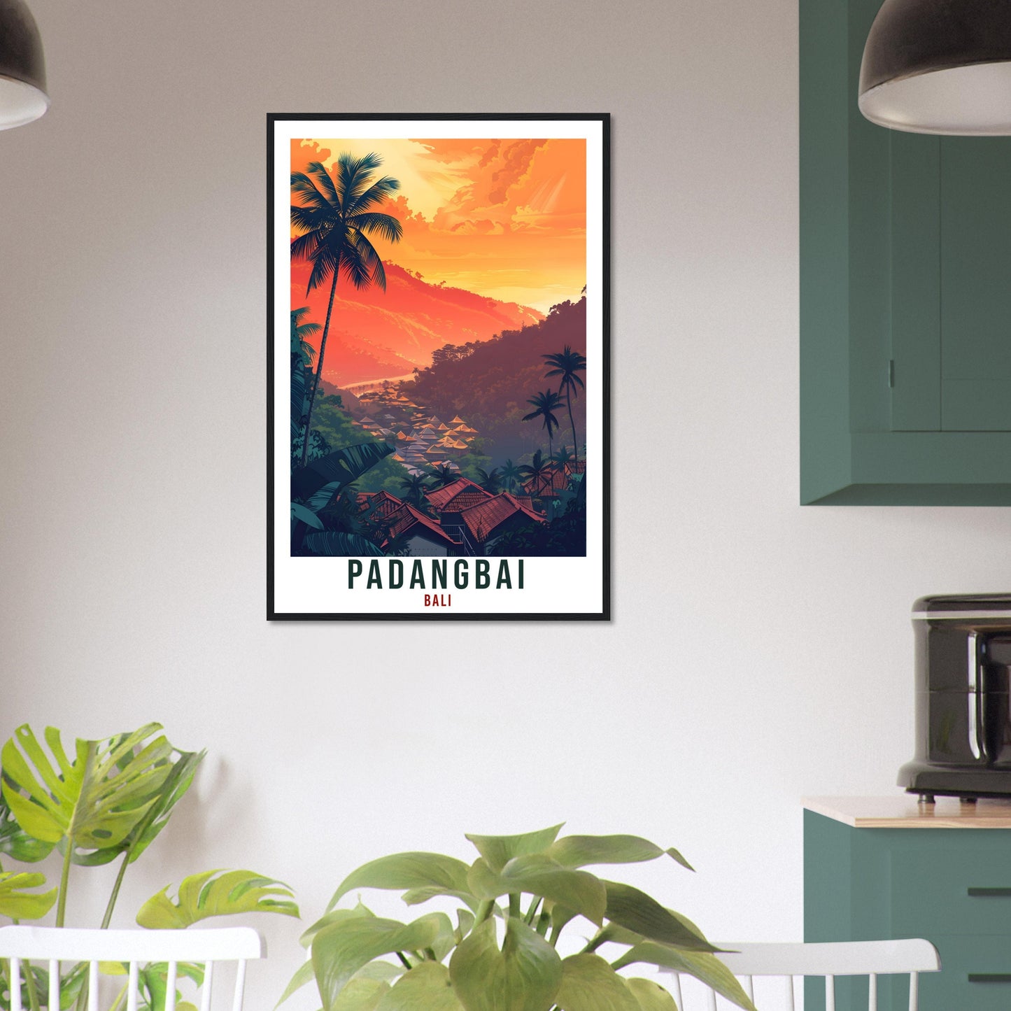 Padangbai Bali Travel Print Bali Wall Art Wall Hanging Home Décor Padangbai Gift Landmark Artwork Travel Art Lovers Indonesia Travel Poster