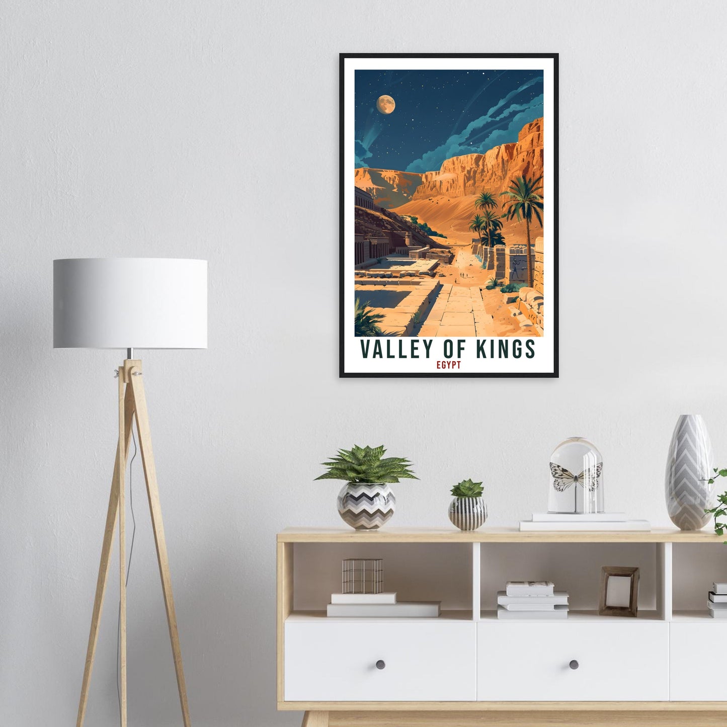Valley Of Kings Egypt Travel Print Wall Art Wall Hanging Home Décor Valley Of Kings Gift Art Lovers Egypt Artwork Gift Print African Poster