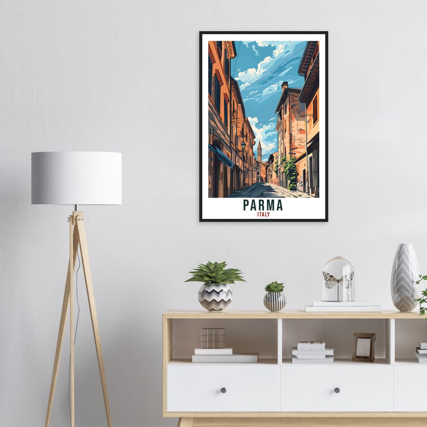 Parma Travel Print Italy Wall Art Parma Wall Hanging Home Living Décor Parma Gift Art Lovers Gift Italy Artwork Gift Italian Travel Poster