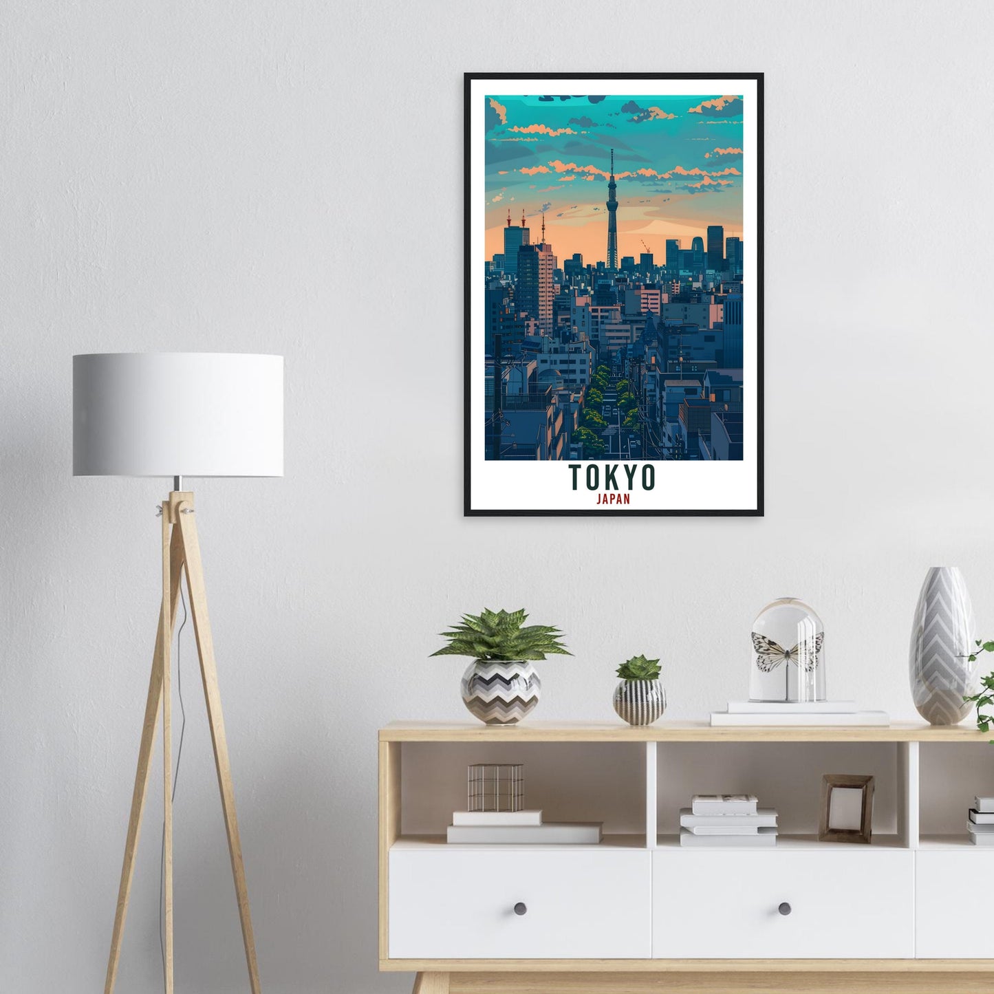 Tokyo Travel Print Japan Home Decoration Tokyo Wall Art Gift Wall Hanging Art Lover Japanese Artwork Japan Tokyo Travel Poster City Print