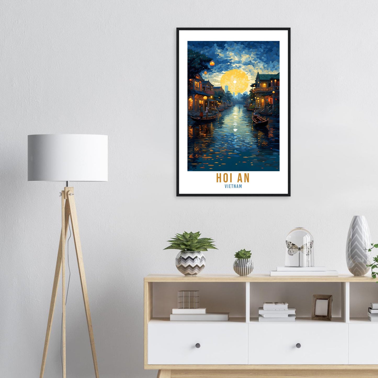 Hoi An Vietnam Travel Print Wall Art Hoi An Wall Hanging Home Décor Hoi An Gift Art Lovers Vietnam Art Lover Gift Print Hoi An Vietnam Print
