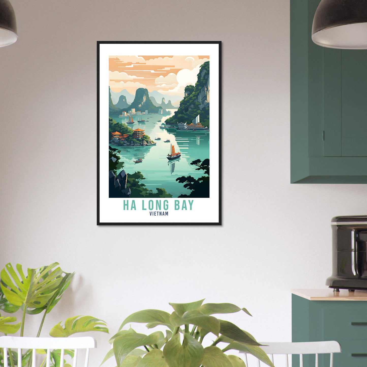 Ha Long Bay Travel Print Wall Art Ha Long Bay Wall Hanging Thailand Gift Holiday Print Art Print Ha Long Bay Travel Poster Ha Long Bay Print