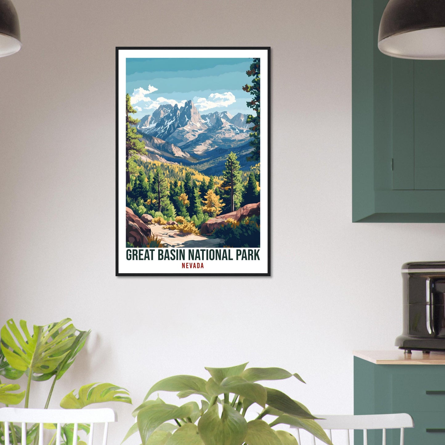 Great Basin National Park Nevada USA Travel Print Wall Art Wall Hanging Home Décor Great Basin Gift Travel Art USA Artwork Travel Poster