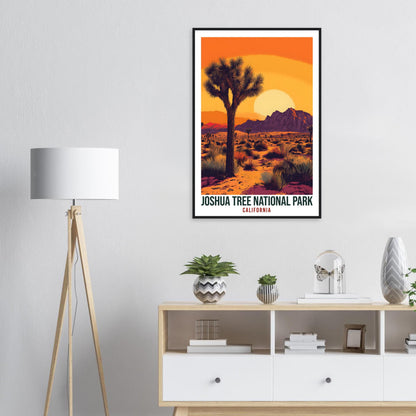 Joshua Tree National Park California USA Travel Print Wall Art Wall Hanging Home Décor Joshua Tree Gift Travel Art USA Artwork Travel Poster