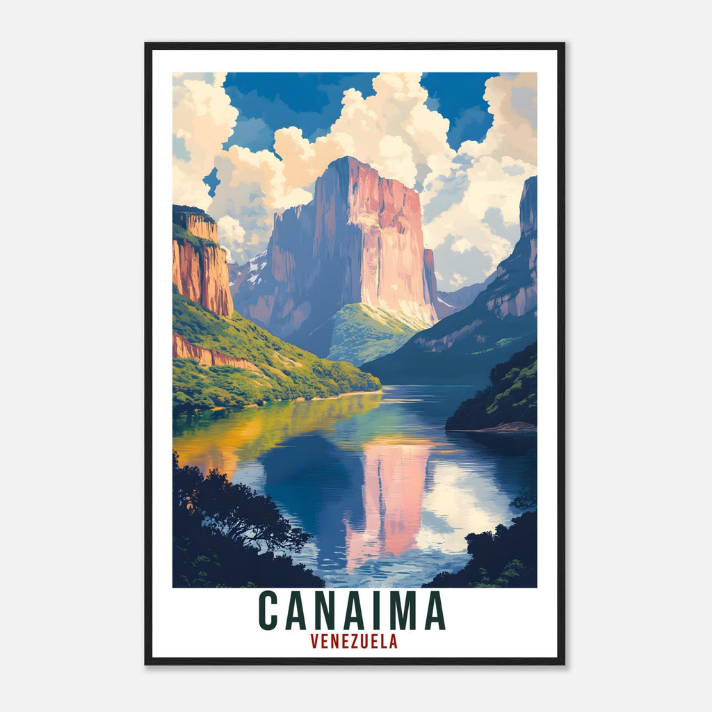 Canaima Travel Print Venezuela Home Decor Canaima Wall Art Gift Wall Hanging Art Lover Canaima Venezuelan Artwork Travel Poster Travel Art