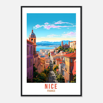 Nice France Travel Print Wall Art Nice Wall Hanging Home Décor Nice Gift Art Lovers France Art Lover Gift Nice Print Nice City France Print