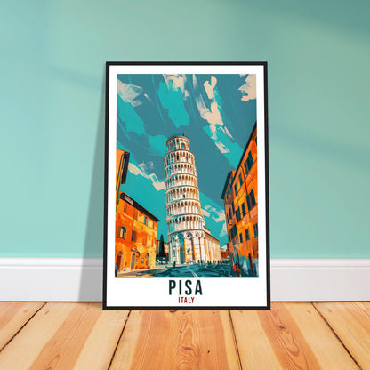 Pisa Travel Print Italy Wall Art Pisa Wall Hanging Home Living Décor Pisa Gift Art Lovers Gift Italy Artwork Gift Italian Travel Poster
